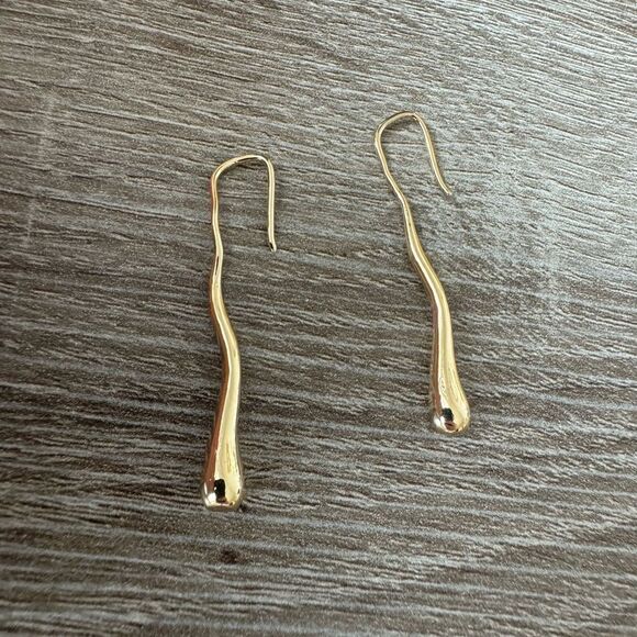 Vintage style drop earrings A975 - Picture 3 of 4